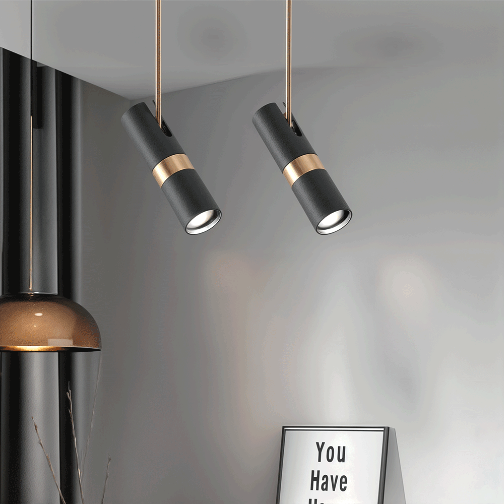 AstraNova reflektorové lampy moderní závěsné osvětlení pro kuchyňské ostrůvky