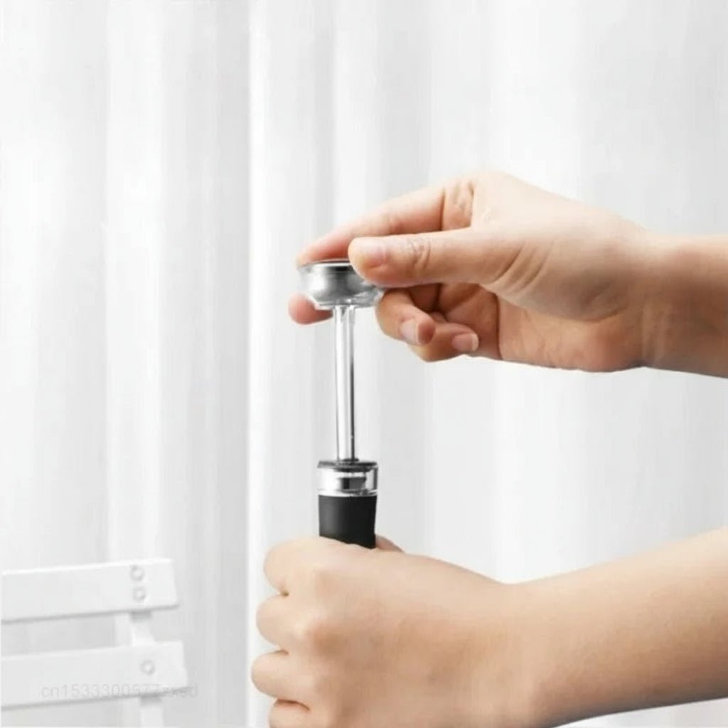VinoNova 4-in-1 Intelligentes Elektrisches Korkenzieher-Set mit Wiederaufladbarem Design