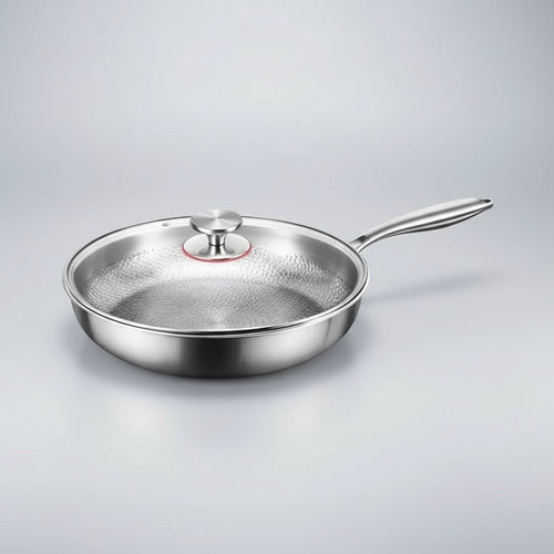 Sartén Antiadherente Martillada de Titanio AurumForge para Cocina por Inducción