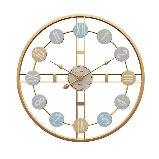 SereneTime Quiet Wall Clock For A Peaceful Living Space