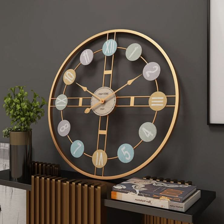 SereneTime Quiet Wall Clock For A Peaceful Living Space