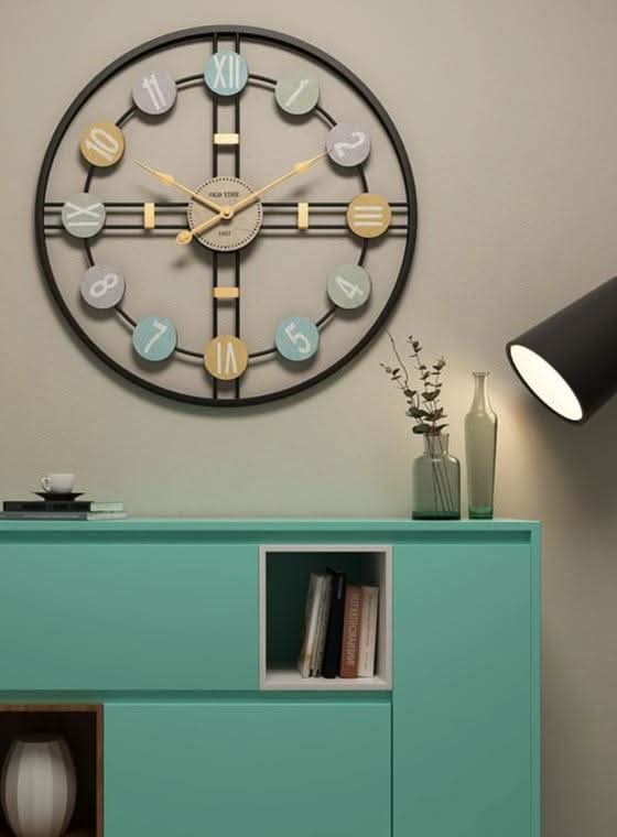 SereneTime Quiet Wall Clock For A Peaceful Living Space
