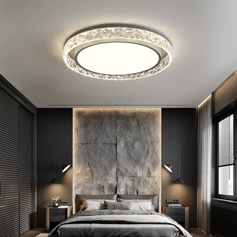 Crystal Halo LED plafondlamp met afstandsbediening voor dimmen