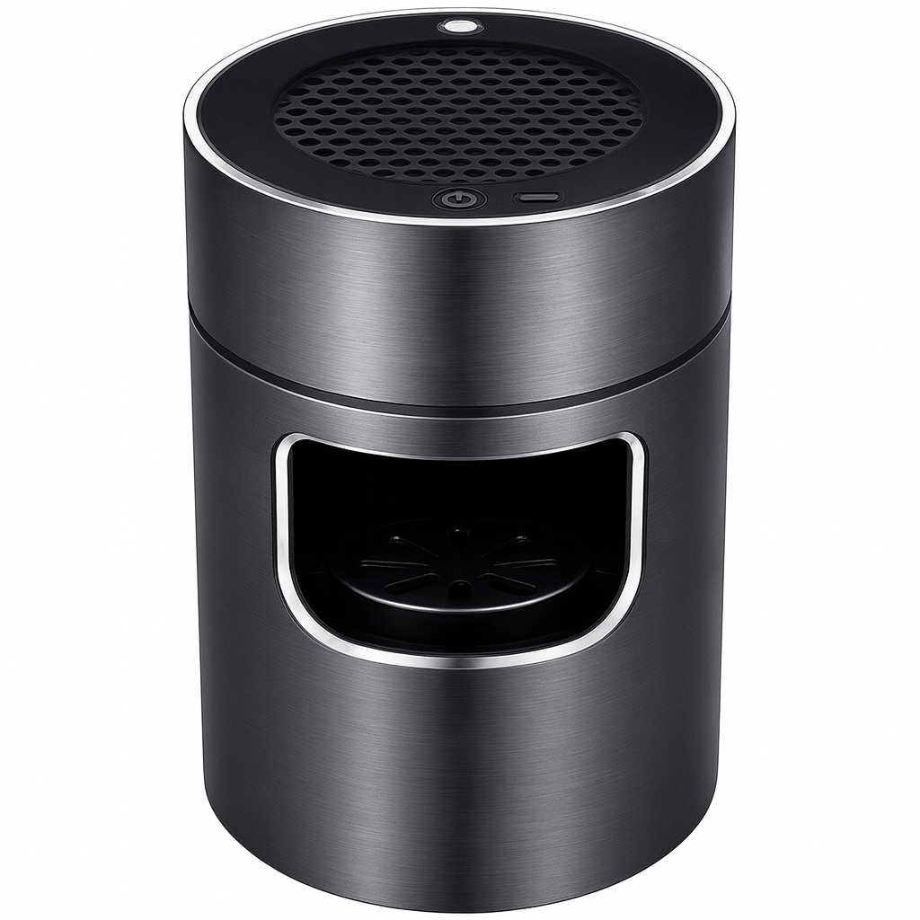 AeroPure Intelligenter Aschenbecher mit USB-Luftreinigungssystem