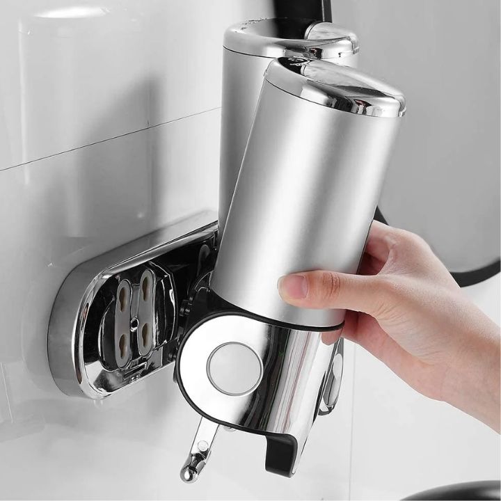 AureaLine Wall Mounted Soap Dispenser With Elegant Stainless Steel Design