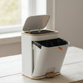 AeroBin Simple Bathroom Waste Bin With Smart Lid System