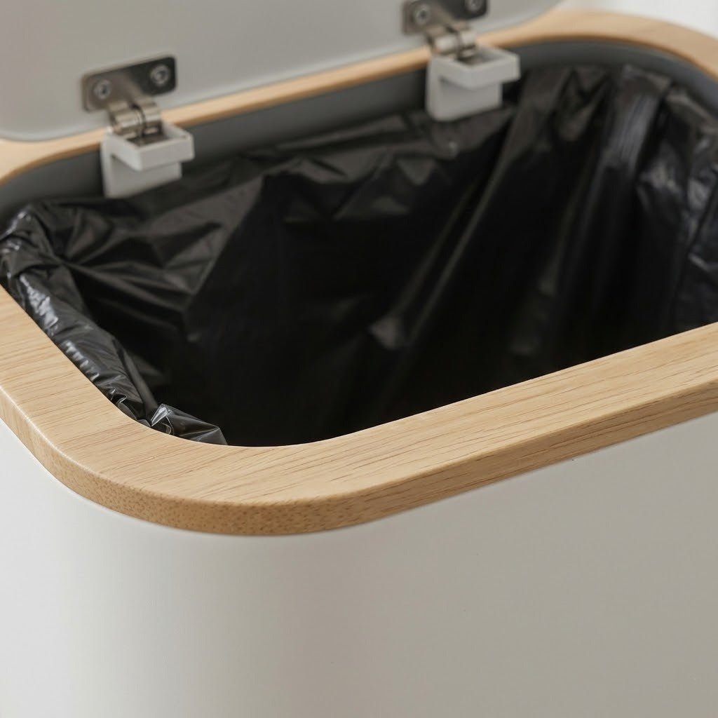 AeroBin Simple Bathroom Waste Bin With Smart Lid System