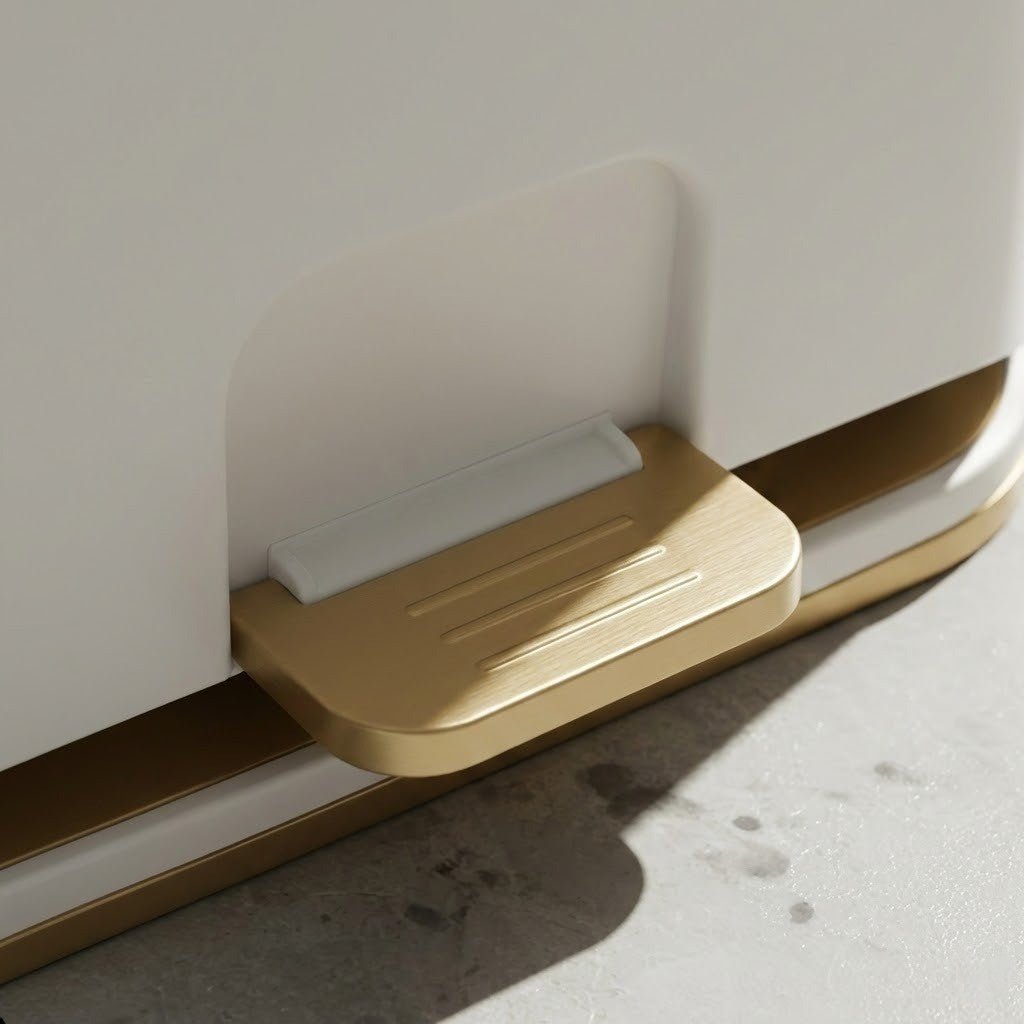 AeroBin Simple Bathroom Waste Bin With Smart Lid System