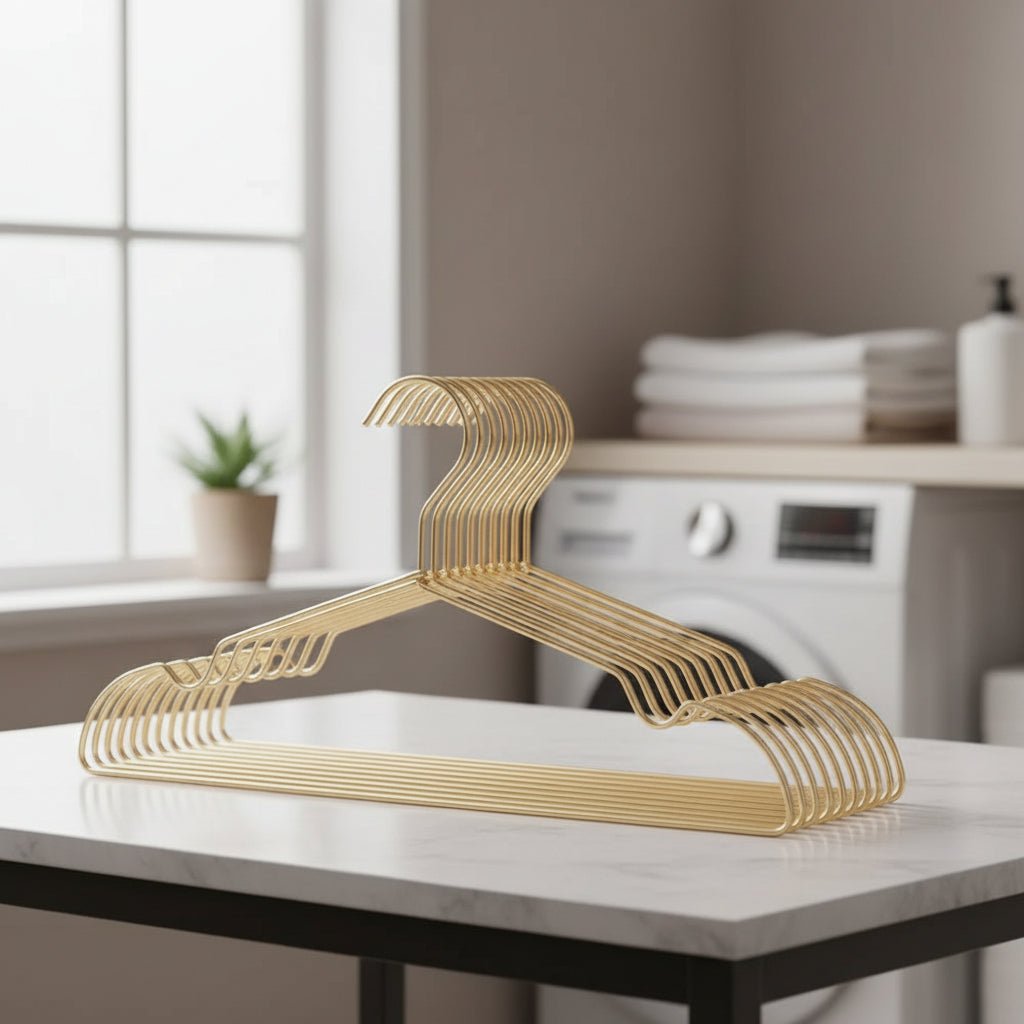 AeroSlim Aluminum Clothes Hangers For Space Saving Order