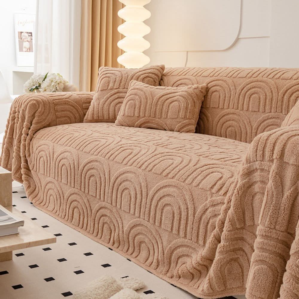 NovaGuard Thick Quilted Sofa Cover With Non Slip Back