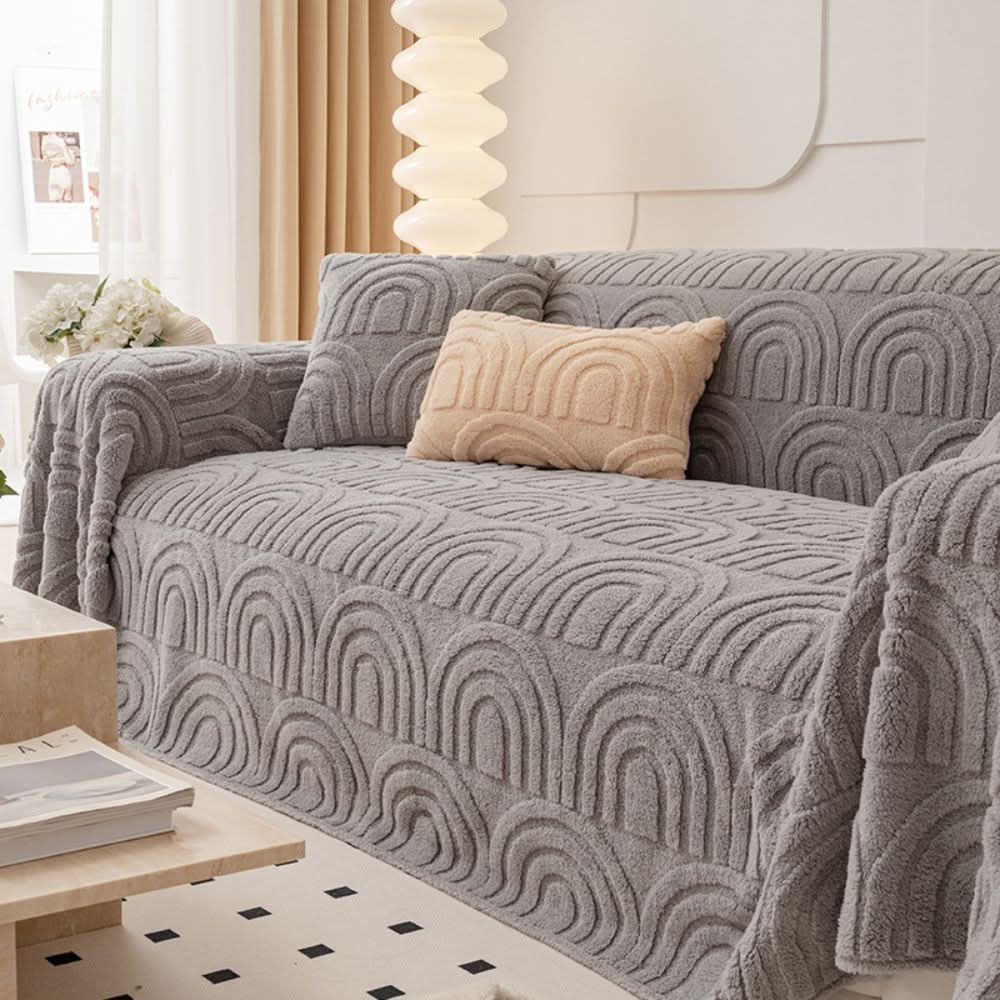 NovaGuard Thick Quilted Sofa Cover With Non Slip Back