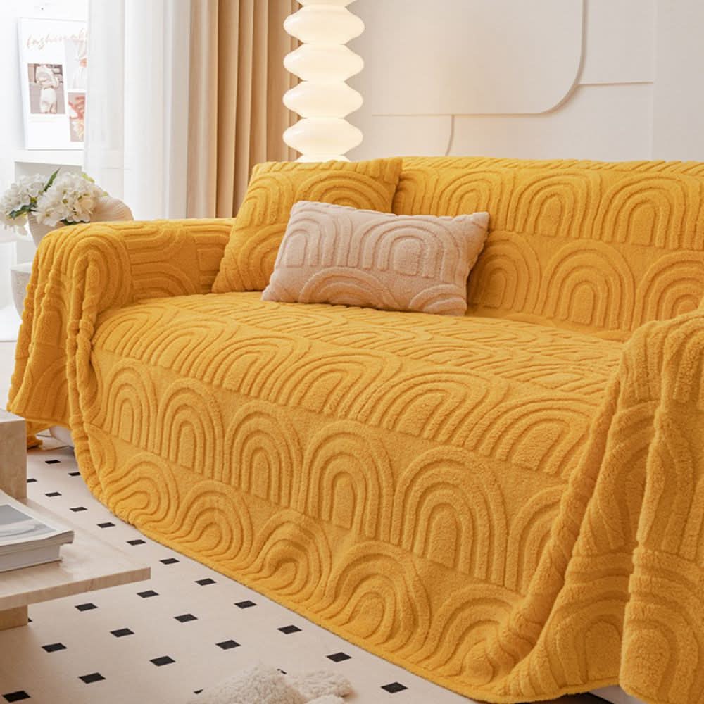 NovaGuard Thick Quilted Sofa Cover With Non Slip Back
