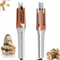 Automatic Ceramic Hair Curler With Rotating Barrel For Soft Waves