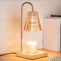 Lampada elettrica scaldacera per candele da tavolo