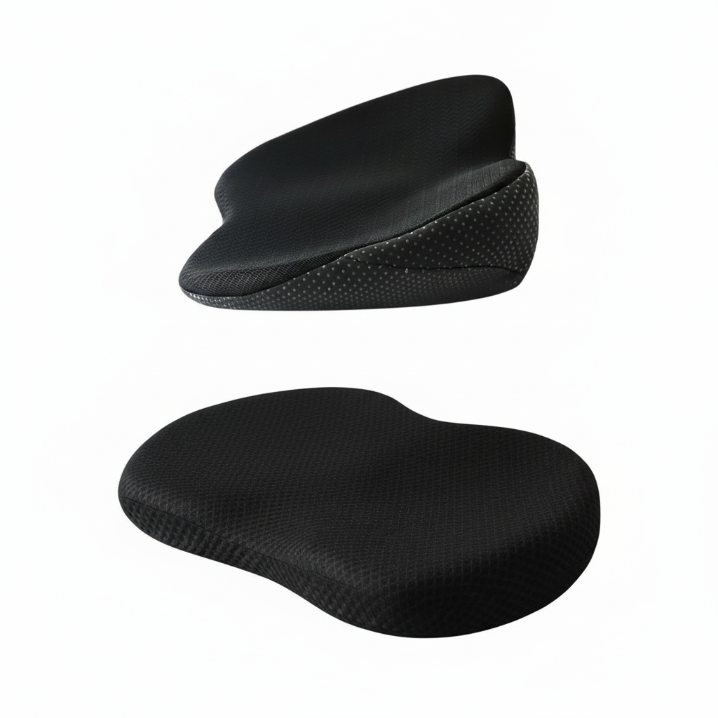 Memory Foam Car Seat Cushion Booster For Improved Driving Visibility