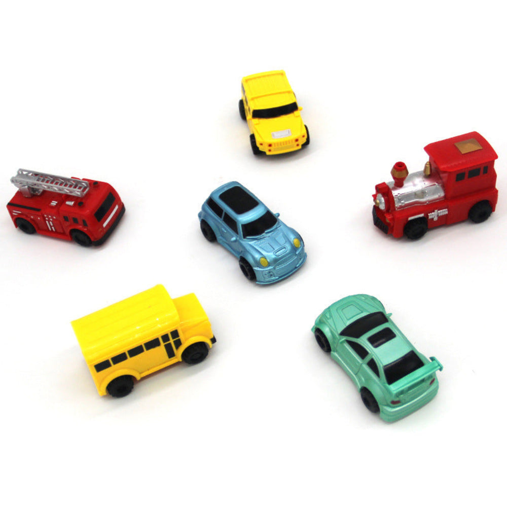 Toy Car Drawing Set With Inductive Line Tracking Playset