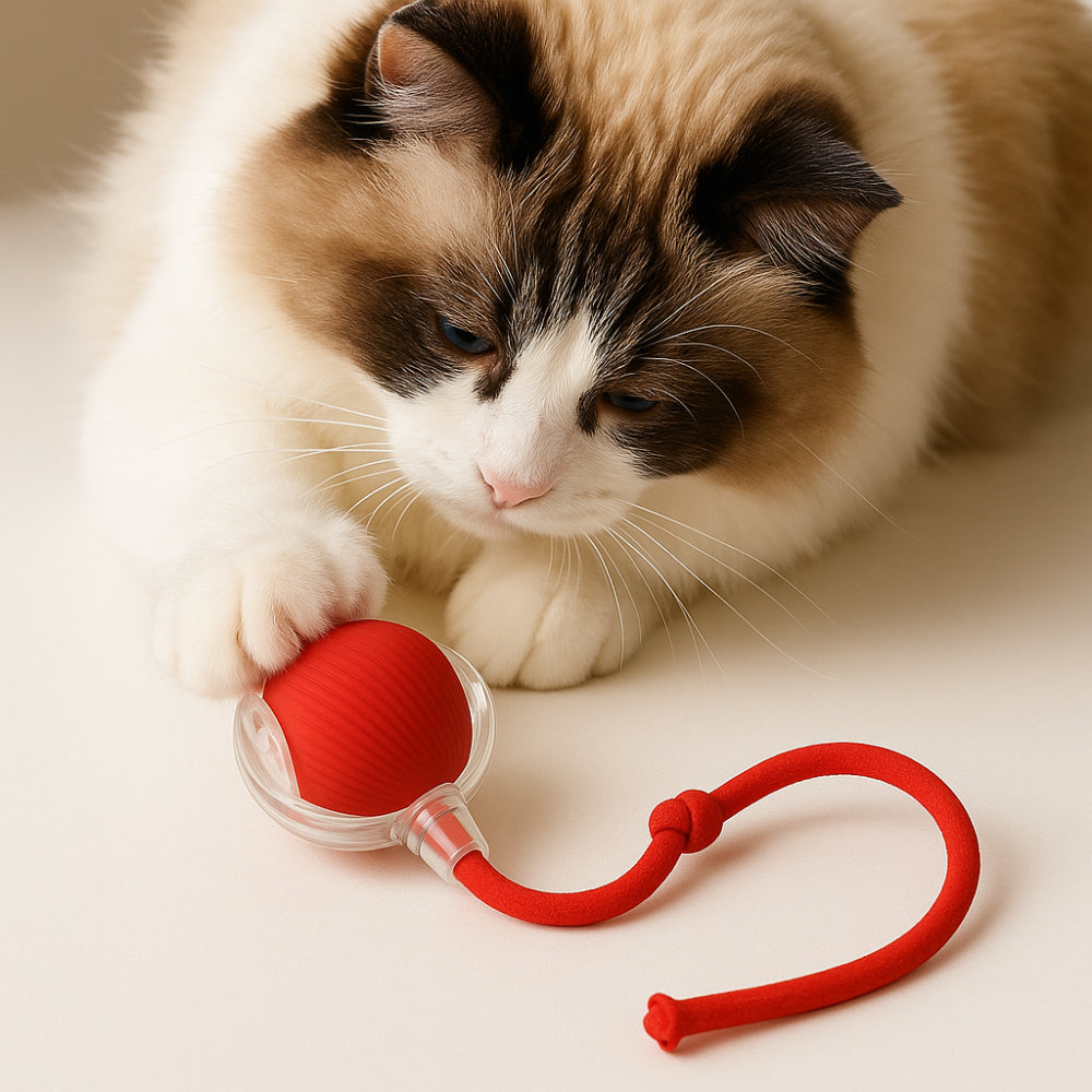 Chase Ball Cat Toy With Interactive Motion Design For Cats