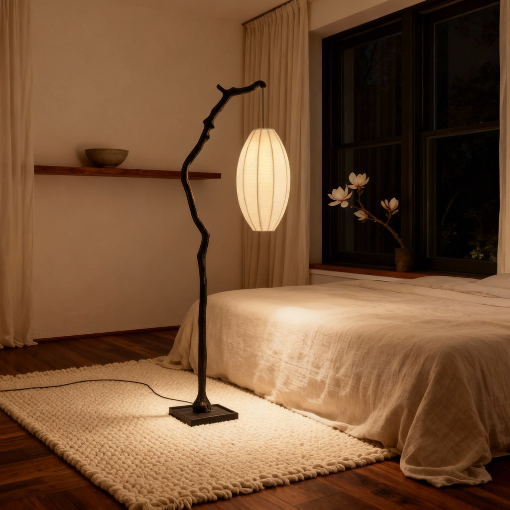 NovaLume Japandi Moderne Vloerlamp Voor Woonkamer