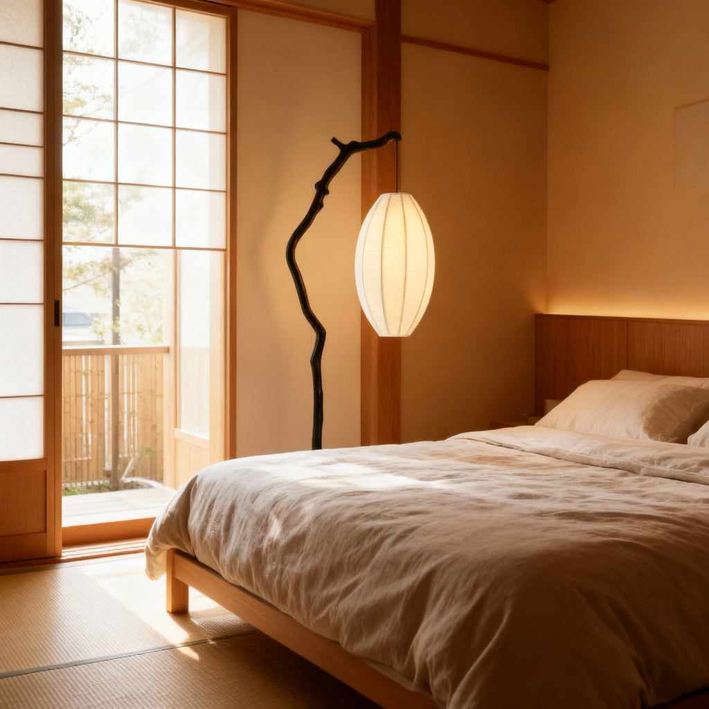 NovaLume Japandi Moderne Vloerlamp Voor Woonkamer