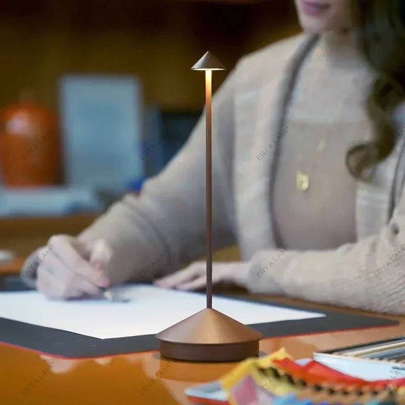 AuraNova Glow Artistic Dining Room Table Lamp for Modern Homes