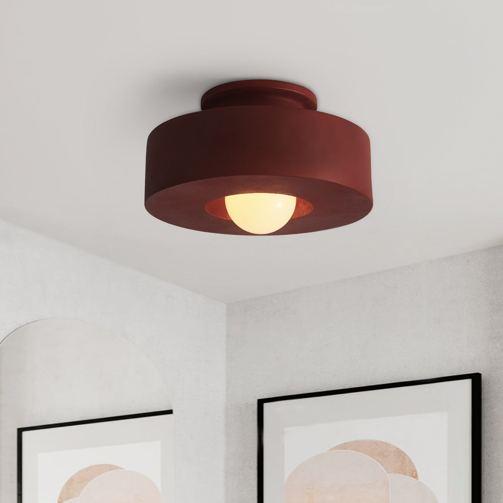 Nordic Geometric CeraCyl moderní stropní svítidlo pro současné domovy