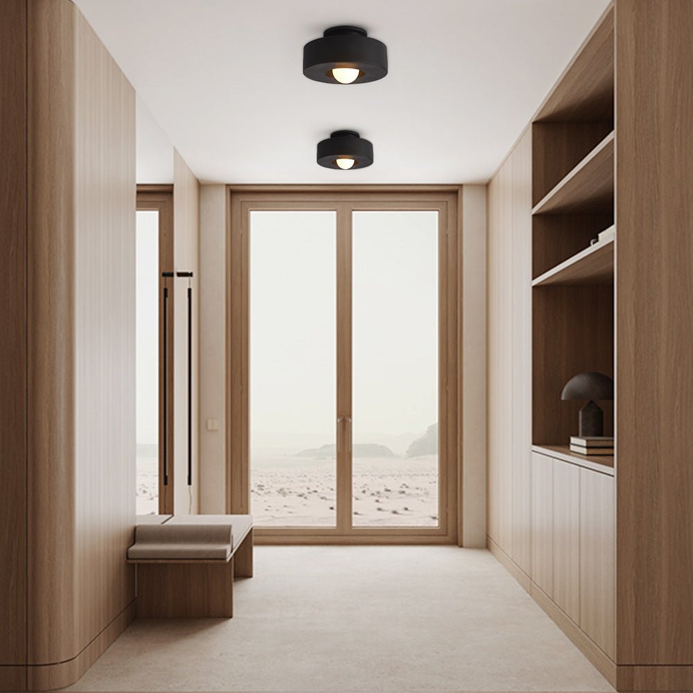 Nordic Geometric CeraCyl moderní stropní svítidlo pro současné domovy