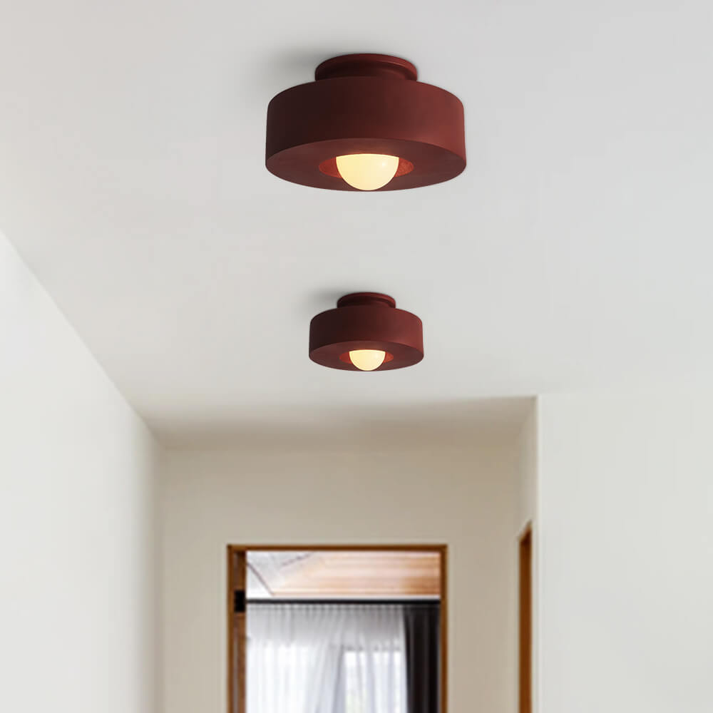 Nordic Geometric CeraCyl moderní stropní svítidlo pro současné domovy