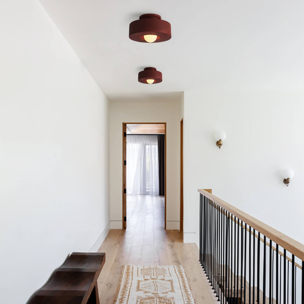 Nordic Geometric CeraCyl moderní stropní svítidlo pro současné domovy