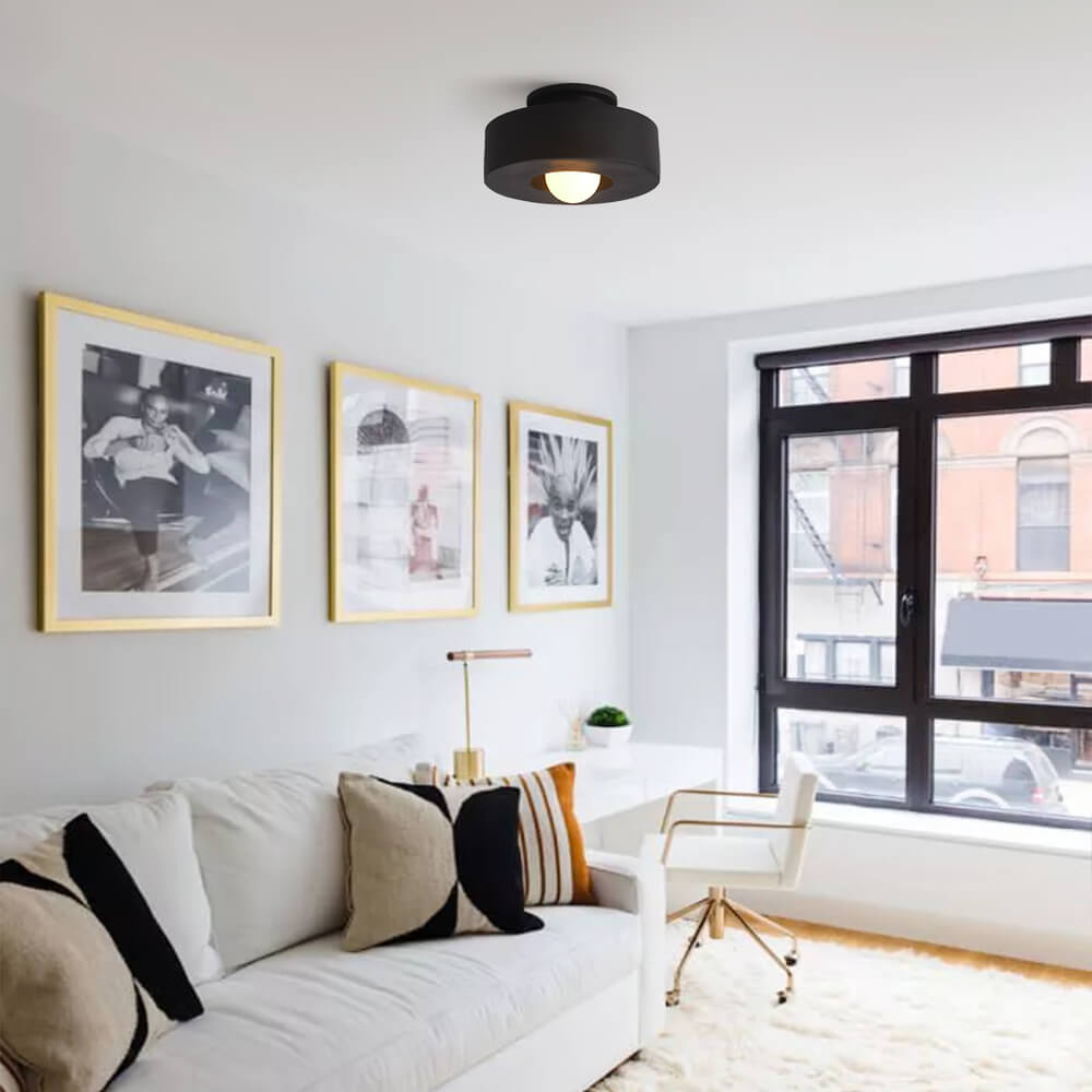 Nordic Geometric CeraCyl moderní stropní svítidlo pro současné domovy
