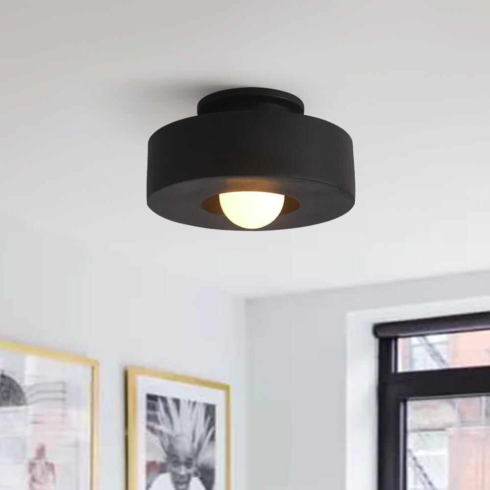 Nordic Geometric CeraCyl moderní stropní svítidlo pro současné domovy