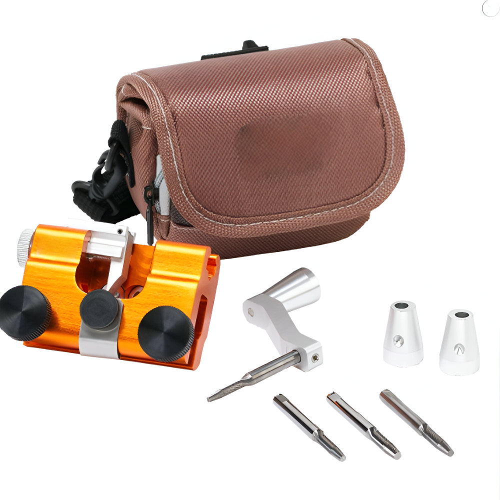Chainsaw Chain Sharpening Jig With Guide Clamp For Precise Grinding