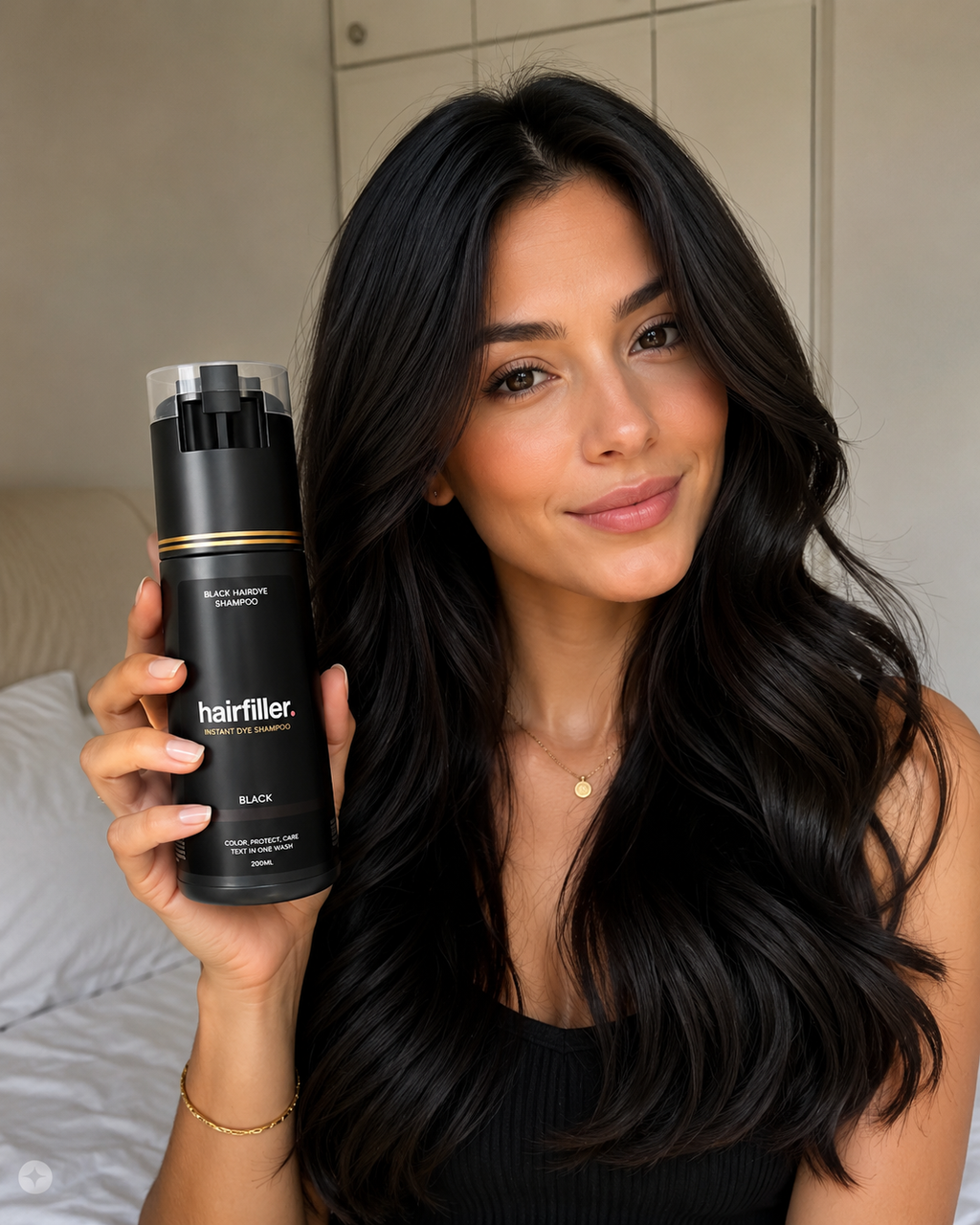10-Minute Hair Color Shampoo – Gray Coverage & Long-Lasting Root Touch-Up
