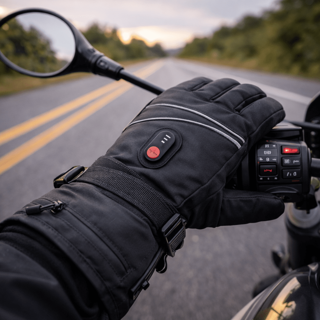 Frostguard Heated Winter Gloves With Rechargeable Heating For Outdoor Activities