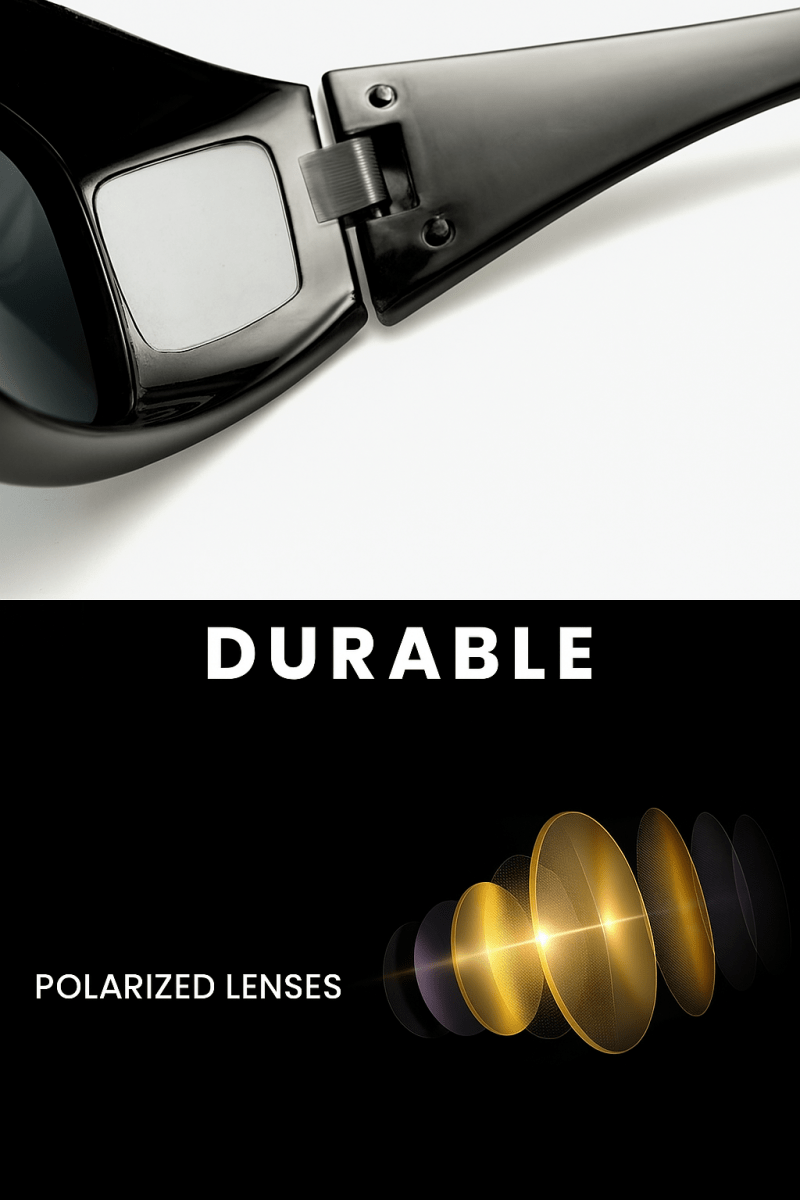 NoctiView Nachtsichtbrille mit HD-Gläsern und Blendschutz für sicheres Fahren bei Nacht