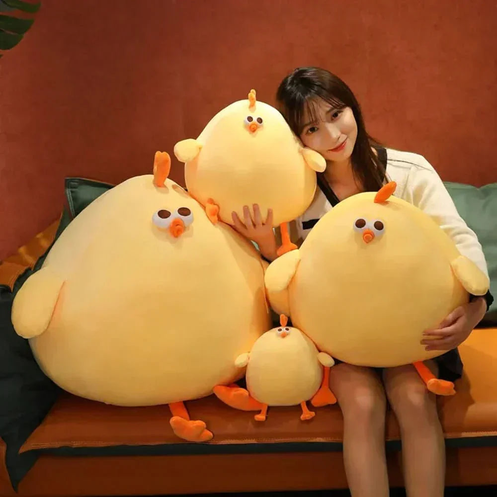 CloudCuddle Pulcino Gigante di Peluche per Grandi e Piccoli Compagni di Coccole