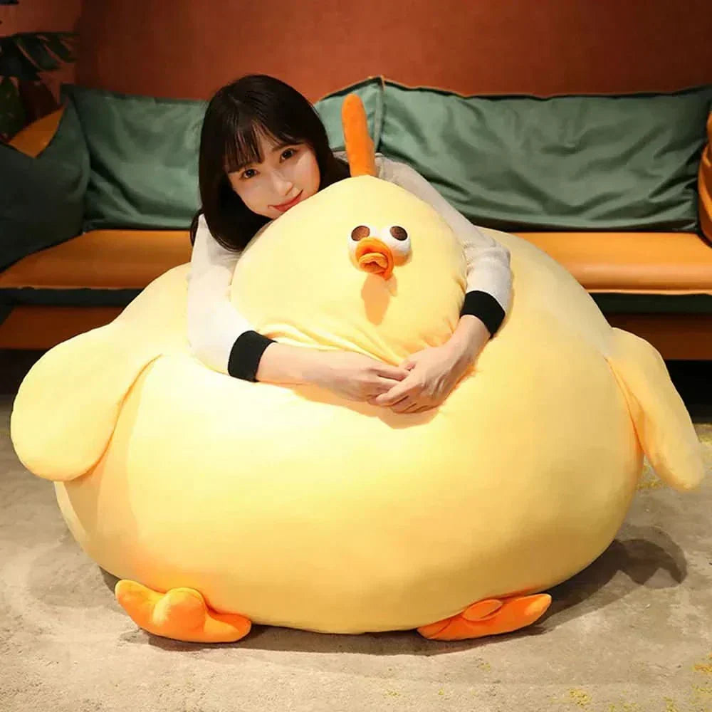 CloudCuddle Pulcino Gigante di Peluche per Grandi e Piccoli Compagni di Coccole