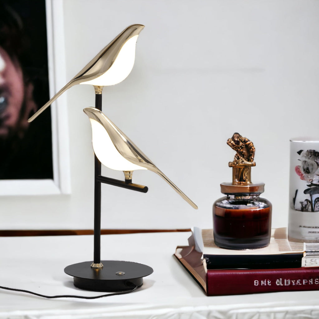 Golden Birdlight seinävalaisin moderni pohjoismainen LED-seinävalaisin