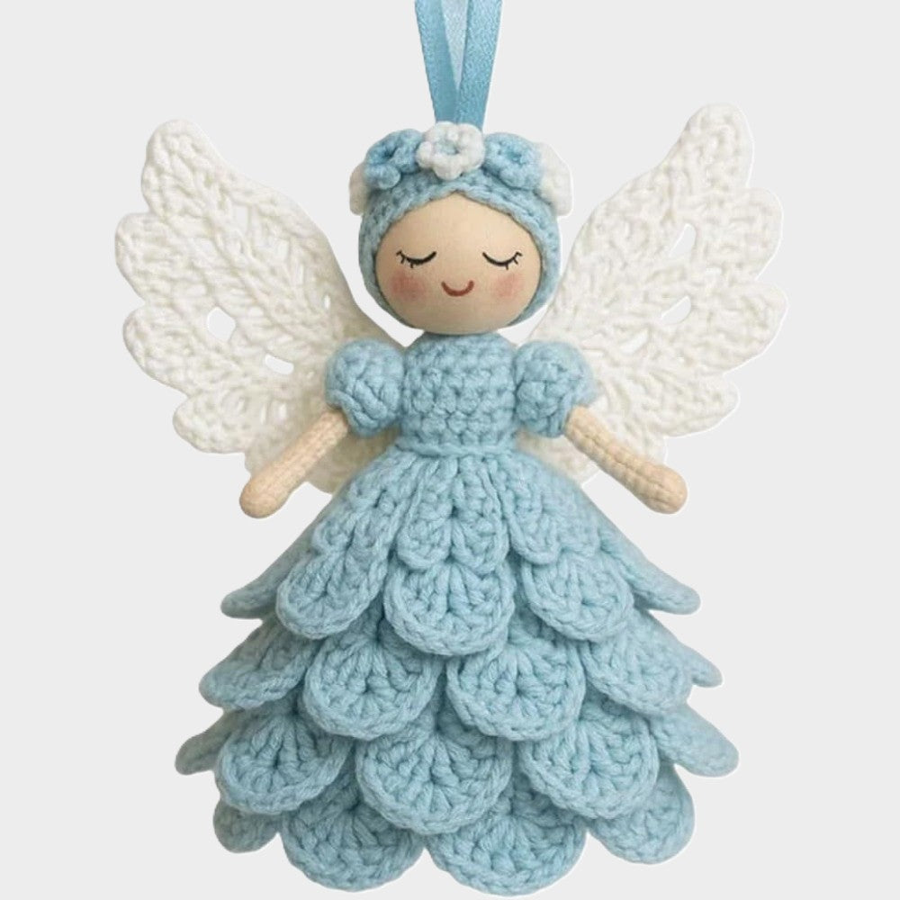 Feestelijke Engel Ornament Haakpakket Voor Kerstdecoratie