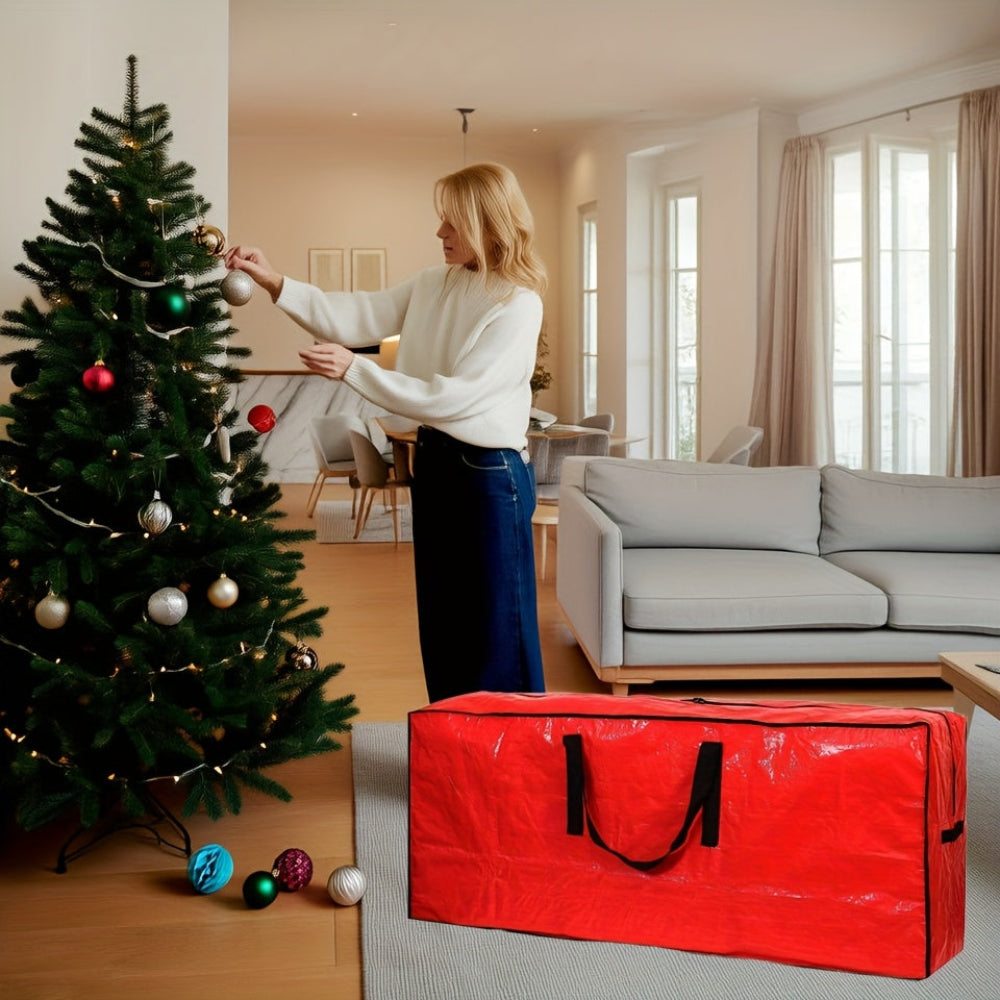 Vandtæt kraftig opbevaringspose til juletræ