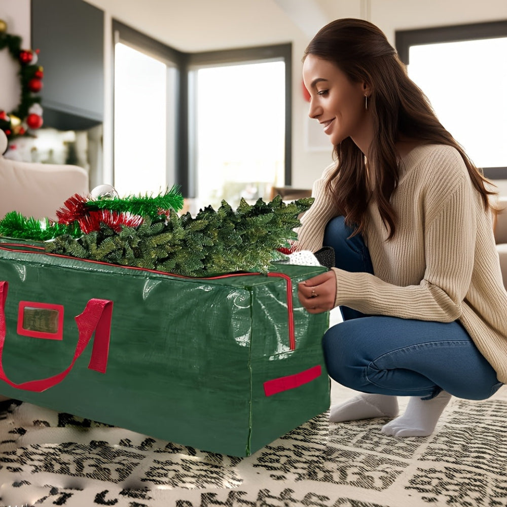Vandtæt kraftig opbevaringspose til juletræ