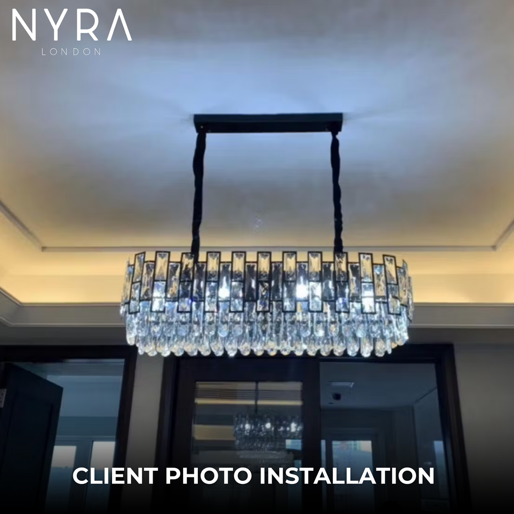Kolekce lustrů Celestia Crystal pro elegantní interiéry