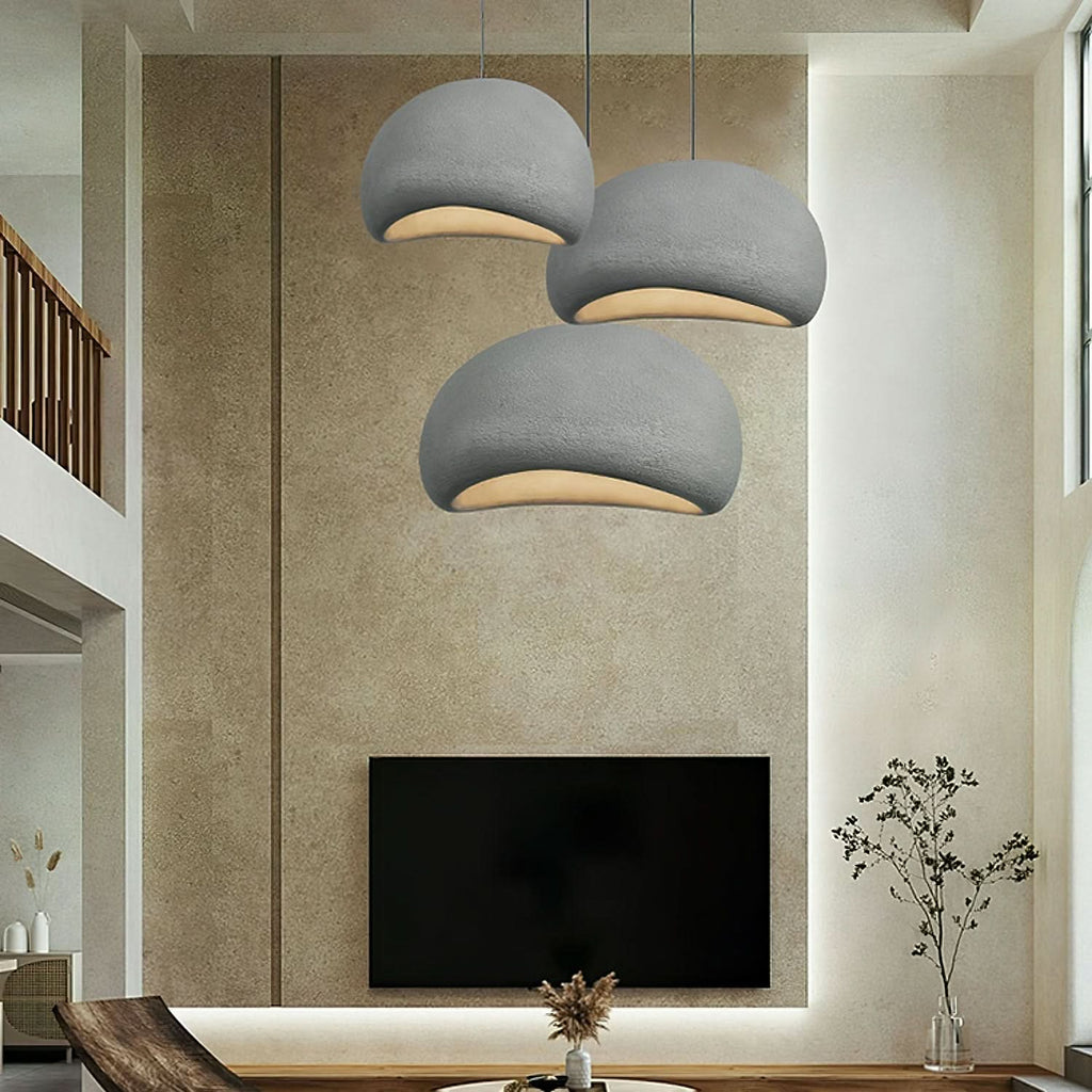 Lampada a sospensione in polistirene LumaNest, dimmerabile e elegante per ogni casa