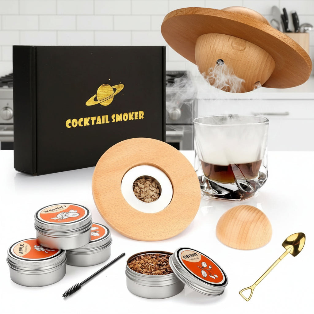CinderCraft Cocktail Smoker Kit for Whiskey and Bourbon Lovers