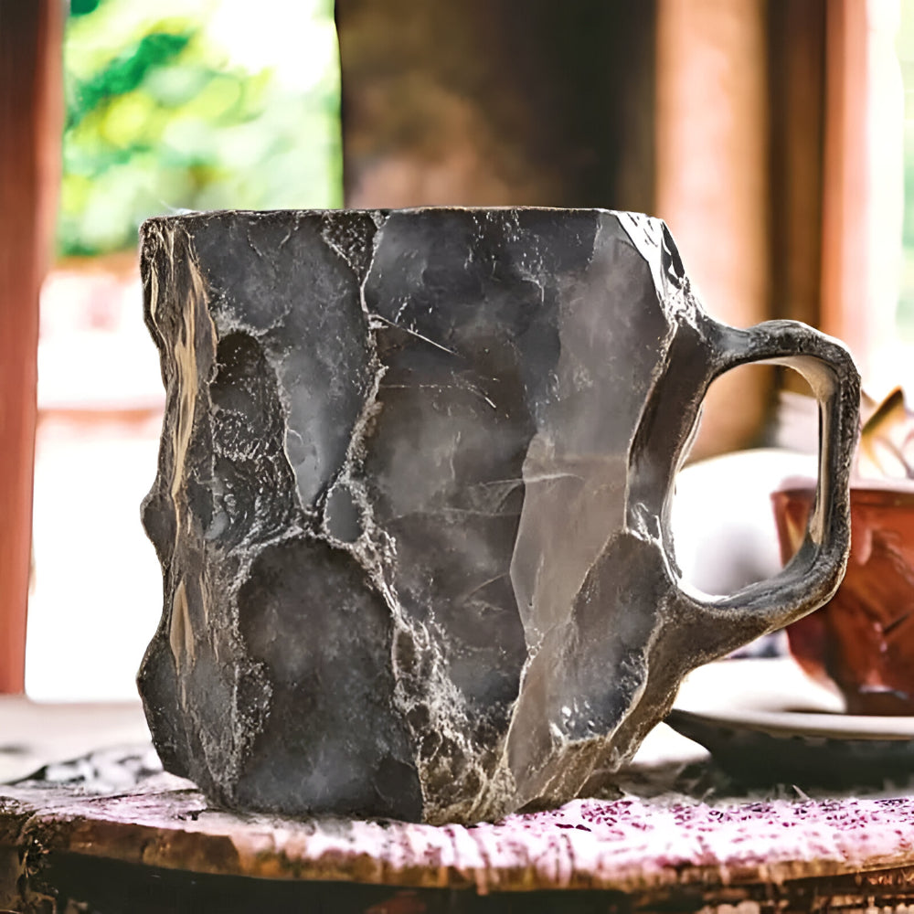Stone Style Kaffeetasse für den täglichen Gebrauch Dekoratives Trinkgeschirr