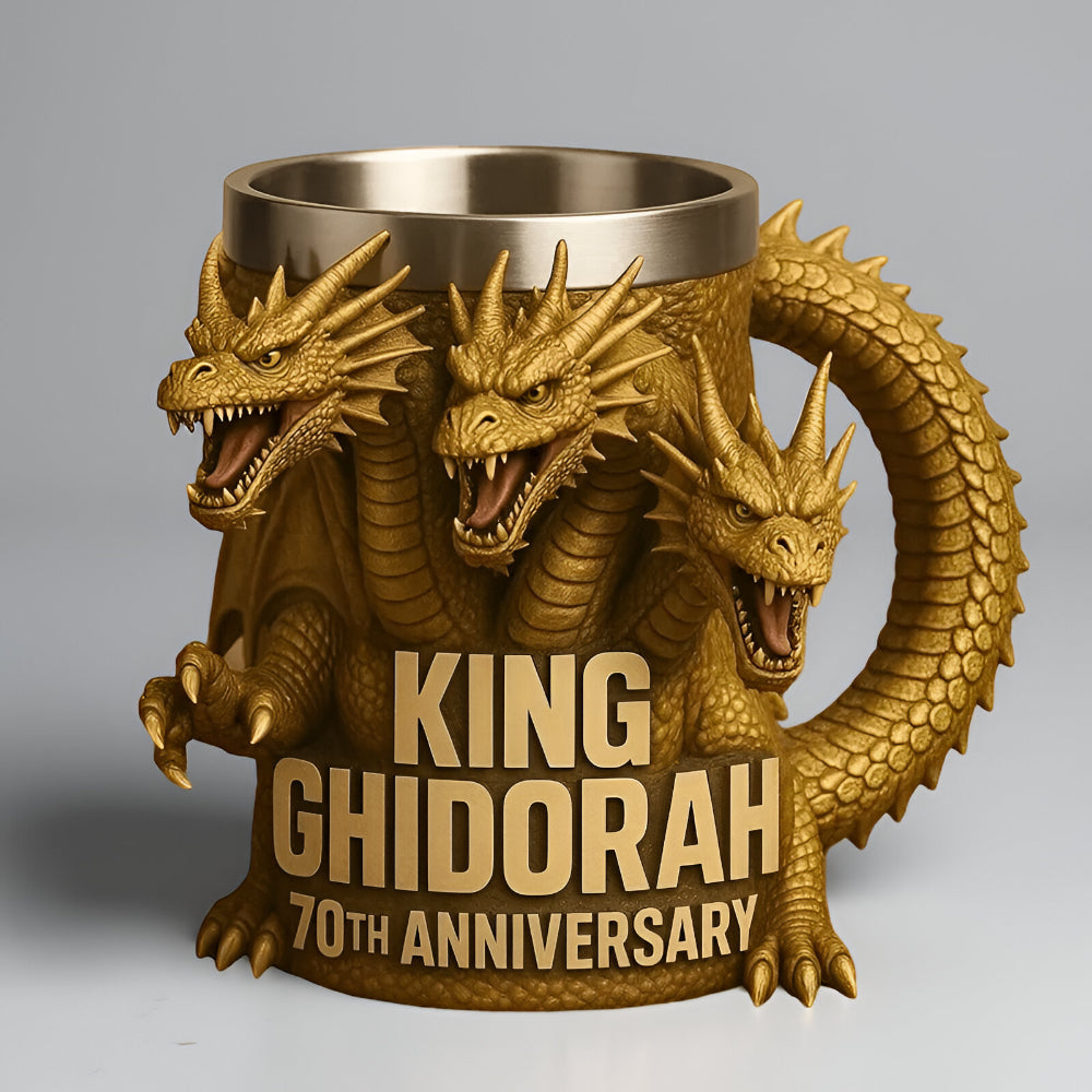 Monster Figure Ceramic Coffee Mug With 3D Sculpted Details