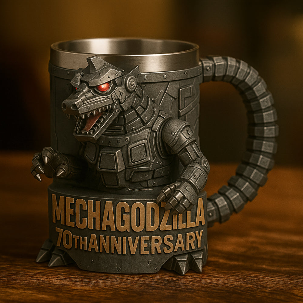 Monster Figure Ceramic Coffee Mug With 3D Sculpted Details