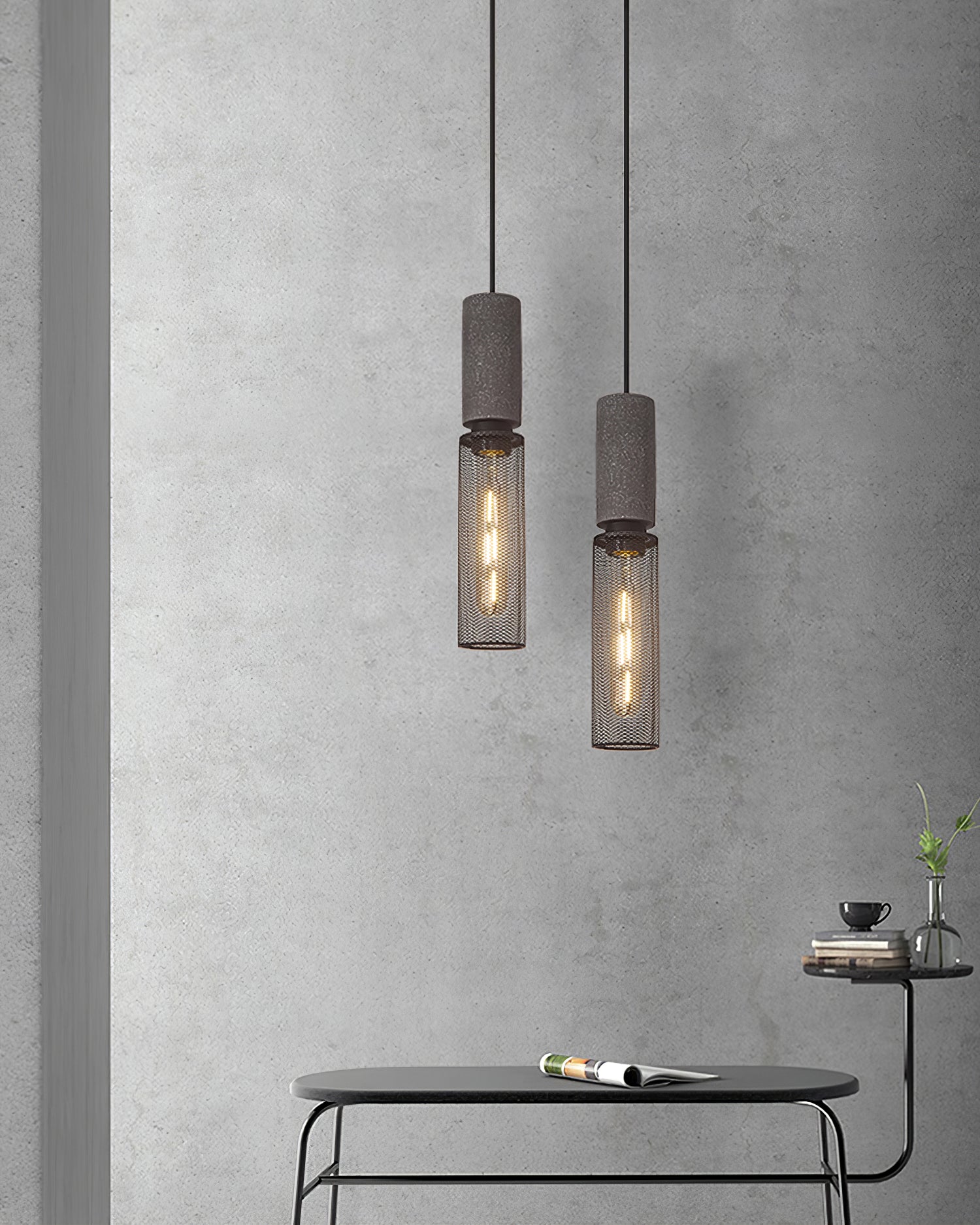 Průmyslové závěsné LED svítidlo Urban Concrete