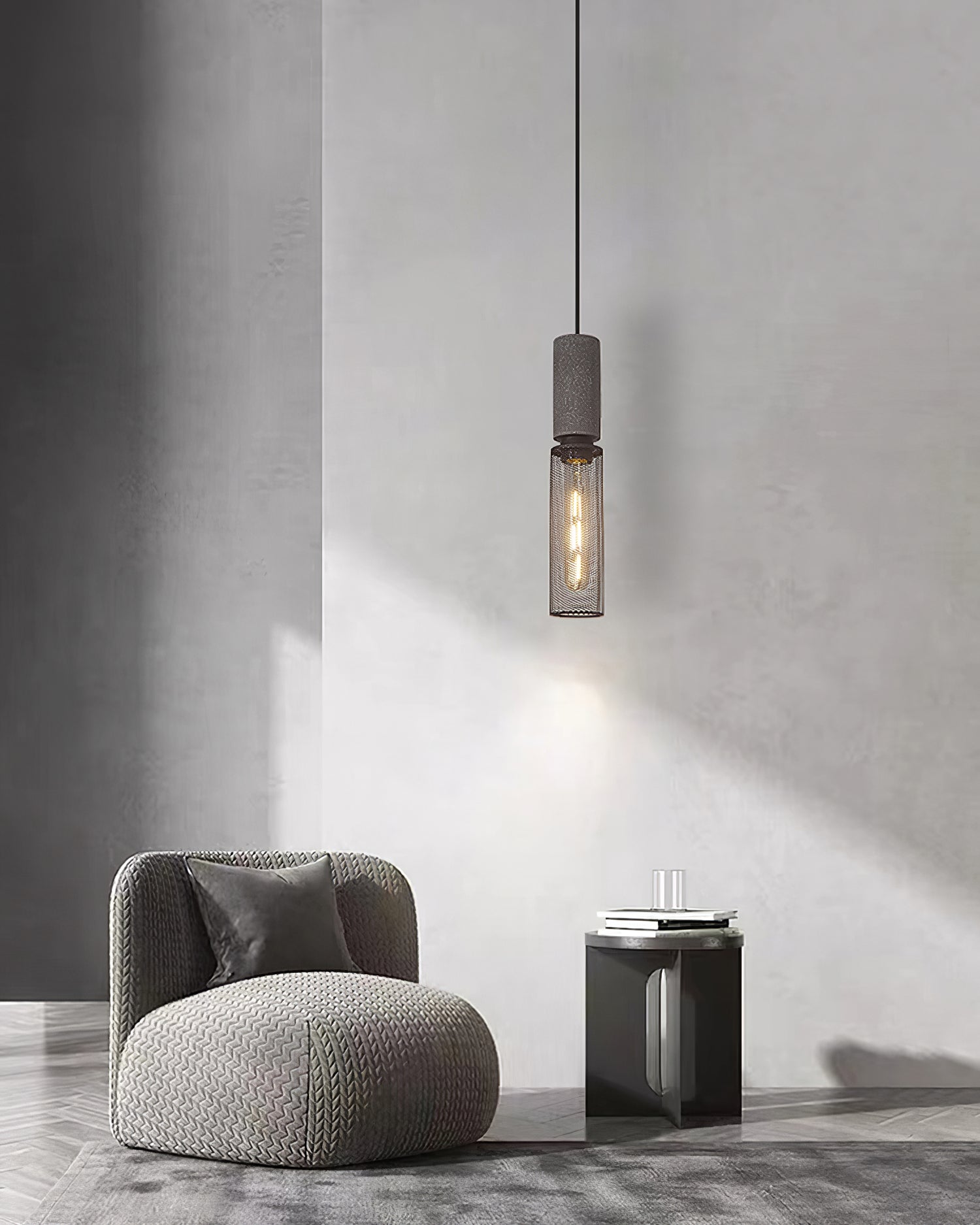 Průmyslové závěsné LED svítidlo Urban Concrete