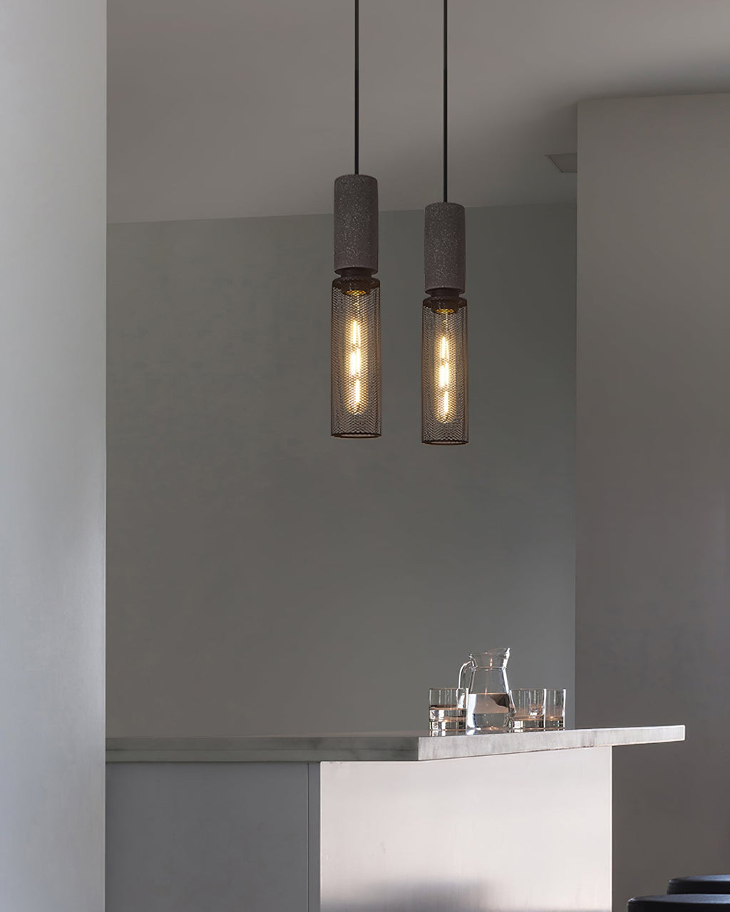 Průmyslové závěsné LED svítidlo Urban Concrete