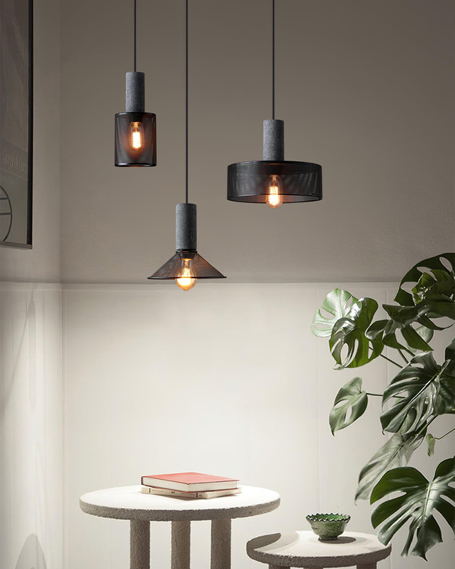 Průmyslové závěsné LED svítidlo Urban Concrete